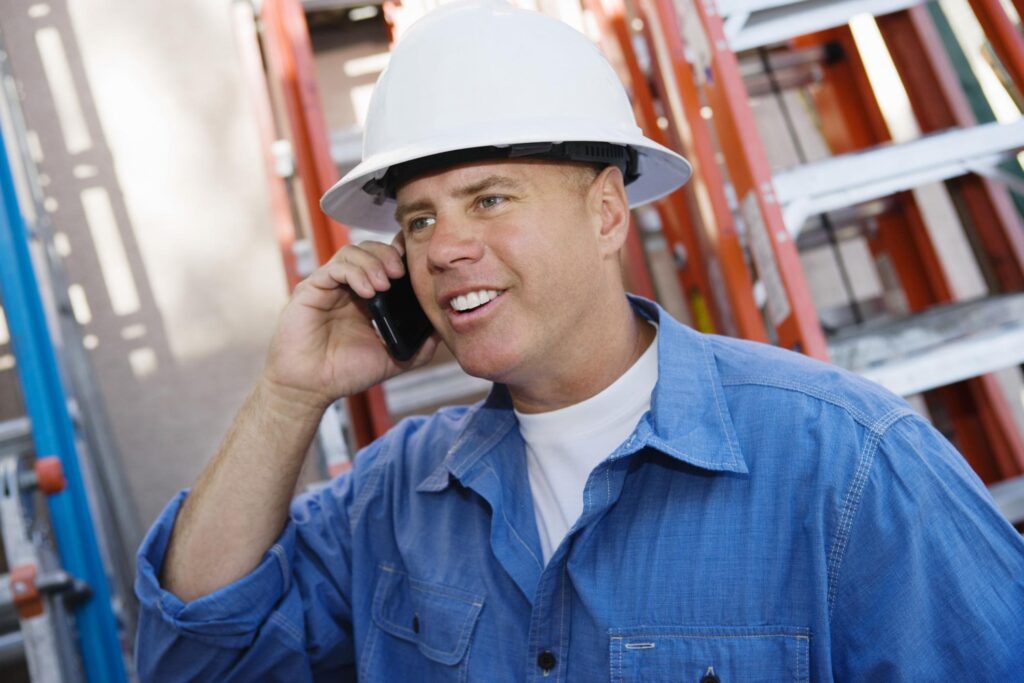 man wearing a helmet